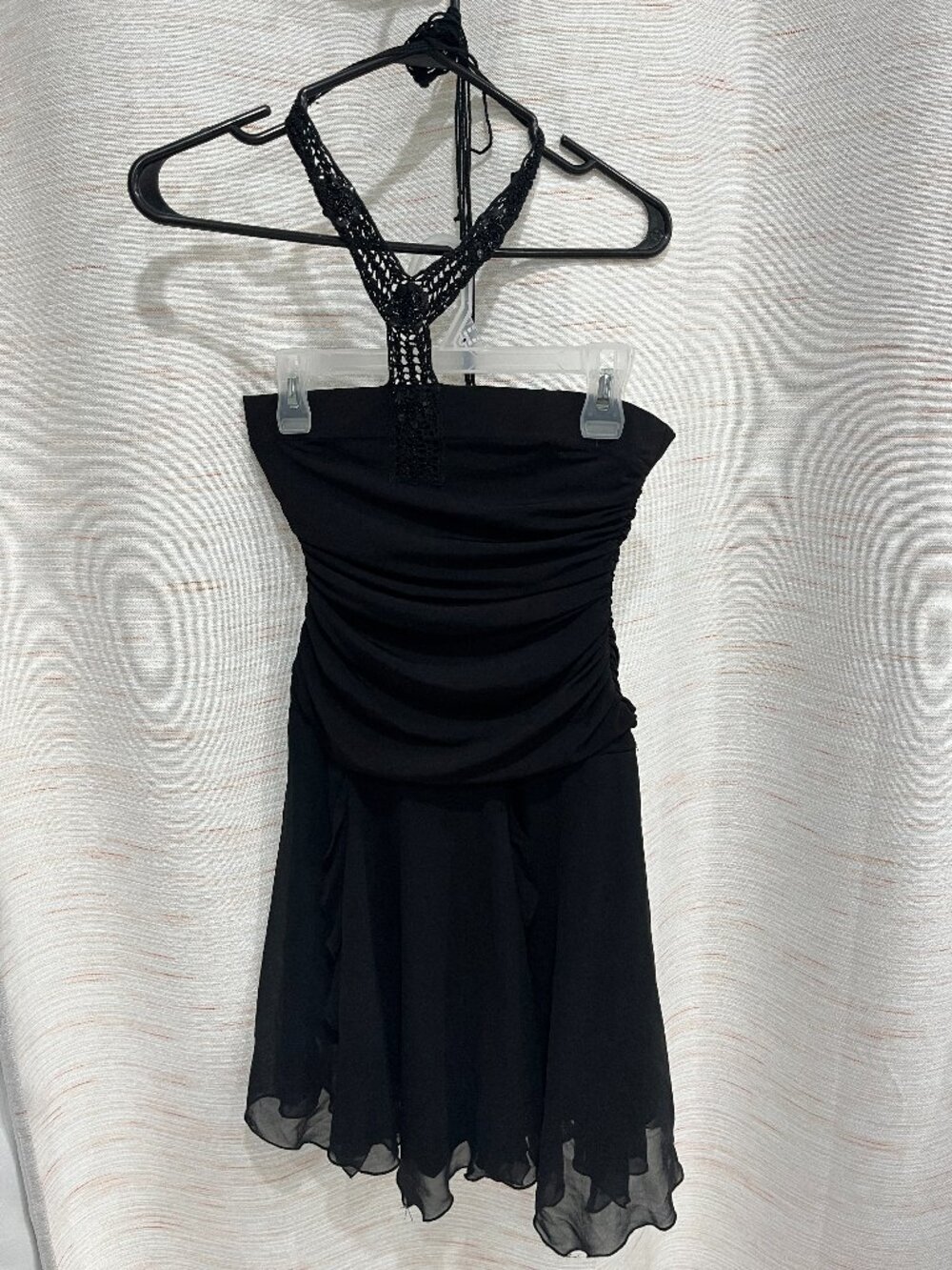 Small Black Tube Top Dress AL-GO (055)
